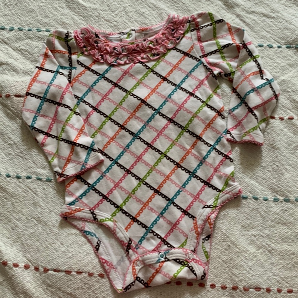 Vera Bradley ruffle bodysuit